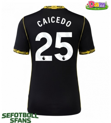 Chelsea Moises Caicedo #25 Bortatröja Kvinnor 2026-27 Kortärmad
